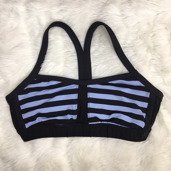 lululemon athletic Striped Sports Bra & Tank - Picture 1 of 7